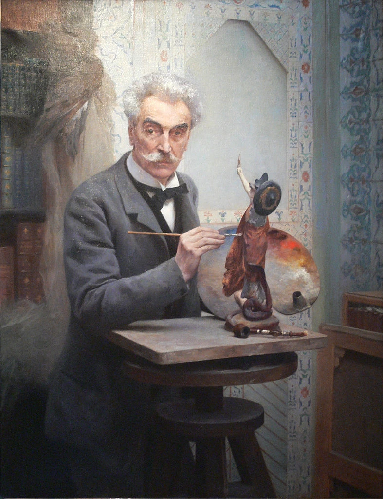 Lo scultore al lavoro - Musée Georges, Garret, Vesoul